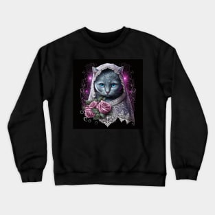 Majestic British Shorthair Cat Crewneck Sweatshirt